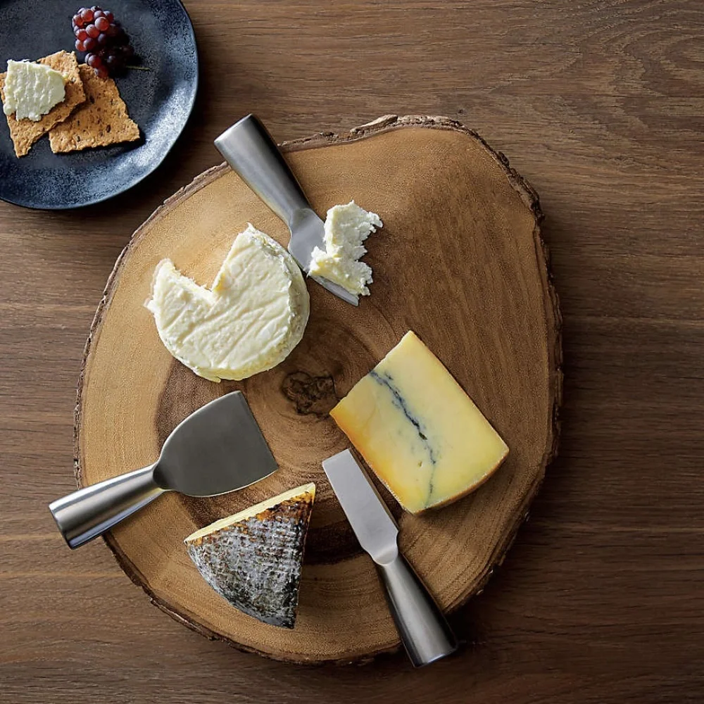 Crate & Barrel Cheese Knife 3-Piece Set